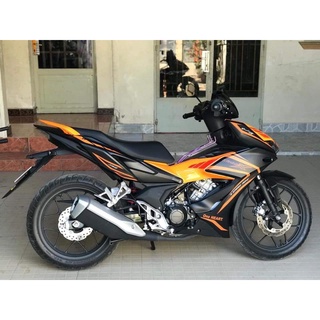 Tem honda winner x 150 cam đen bóng