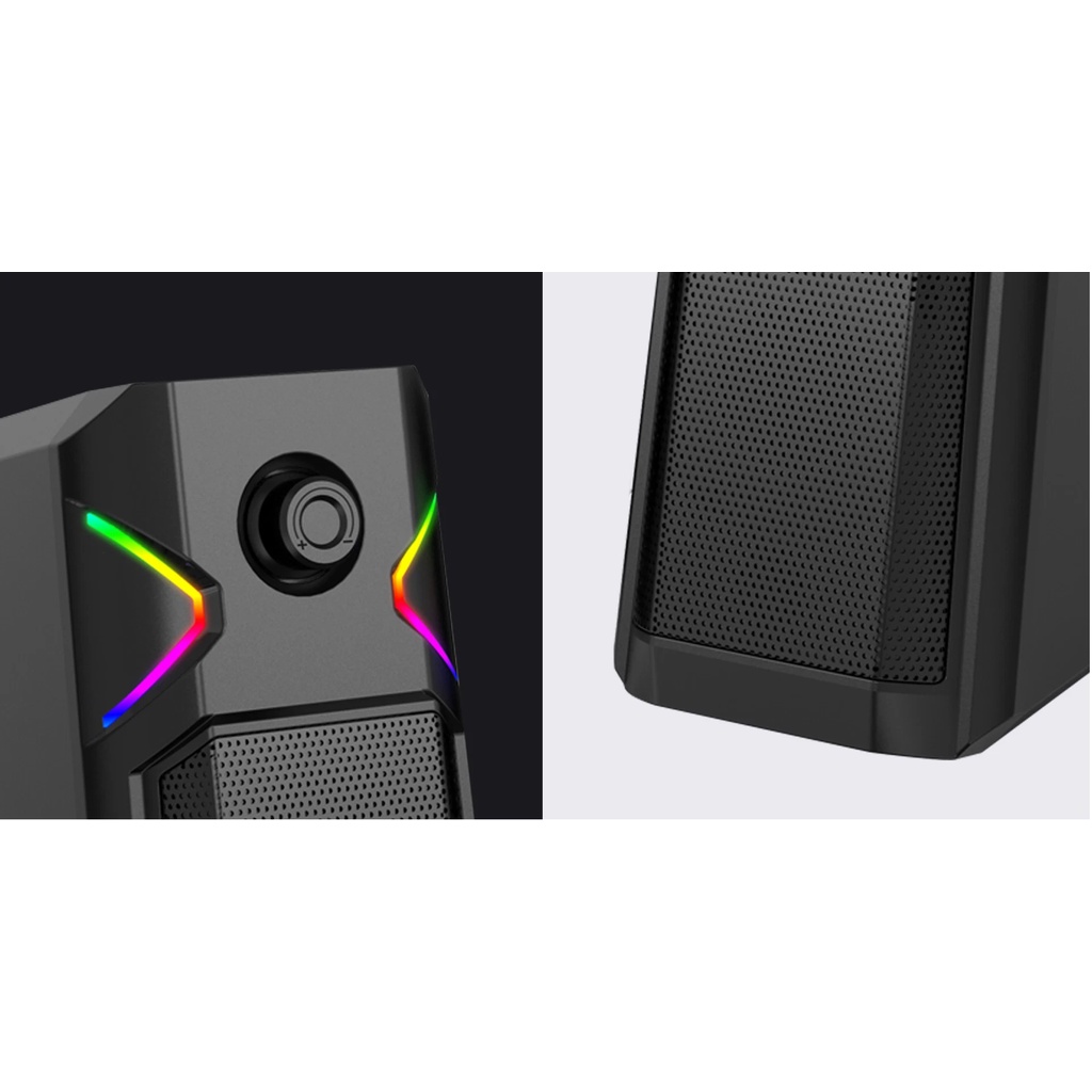【Giao Hỏa Tốc】Loa Gaming RGB HAVIT SK205, Âm Thanh Stereo 2.0, Màu RGB Năng Động, Cống Suất 2x3W - Chính Hãng BH 12T