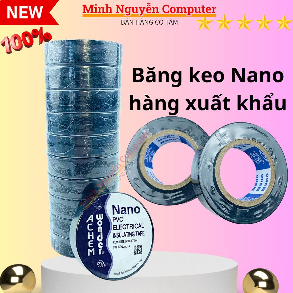 Băng keo Nano, băng dính nano điện 20 yard, Đài Loan - Hàng chính hãng - cây 10 cuộn