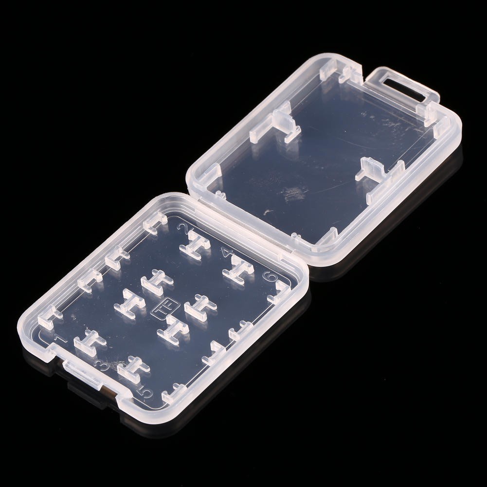 Holder Plastic 8 in 1 Case Protector Box Micro Memory Storage Plastic for TF Card | BigBuy360 - bigbuy360.vn