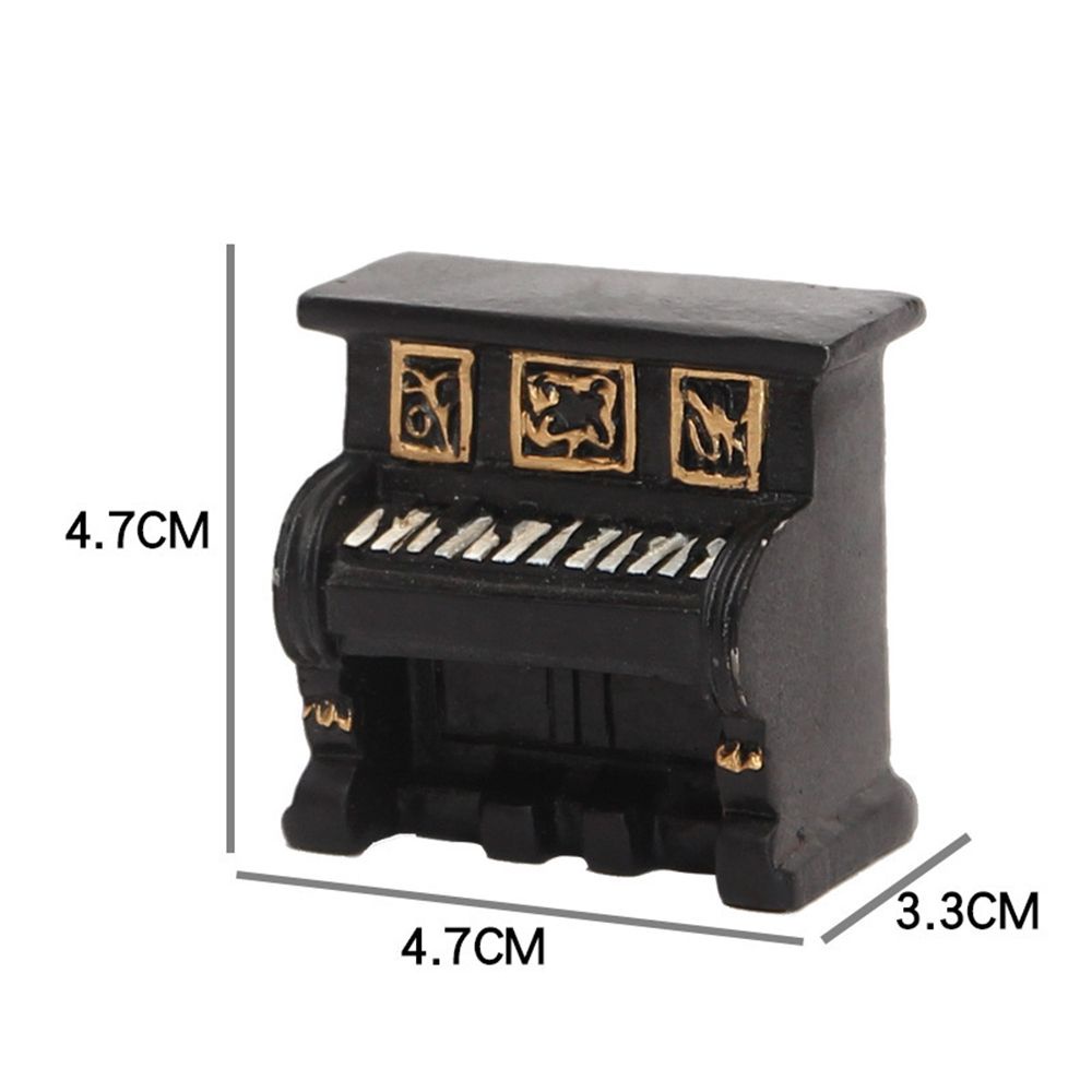 Mô hình thu nhỏ bằng nhựa phong cách retro cổ điển nhiều mẫu tùy chọn để trang trí nhà cửa