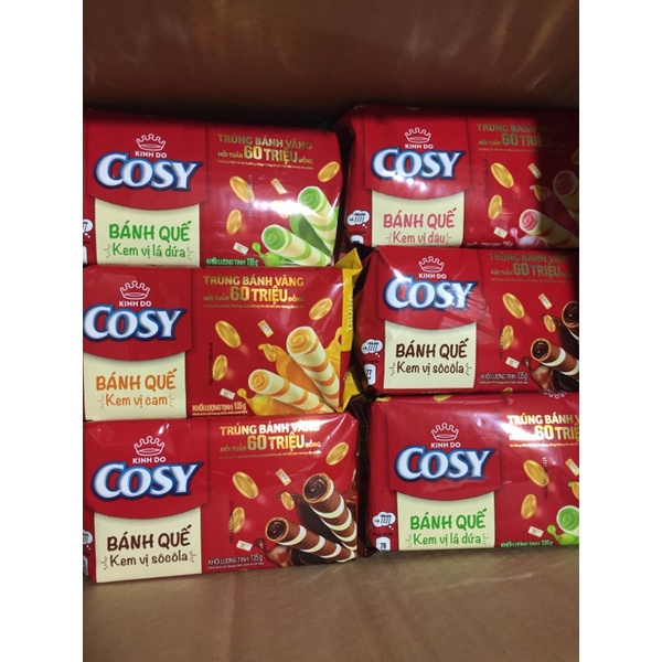 BÁNH QUẾ COSY KINH ĐÔ 117.6g mẩu mới
