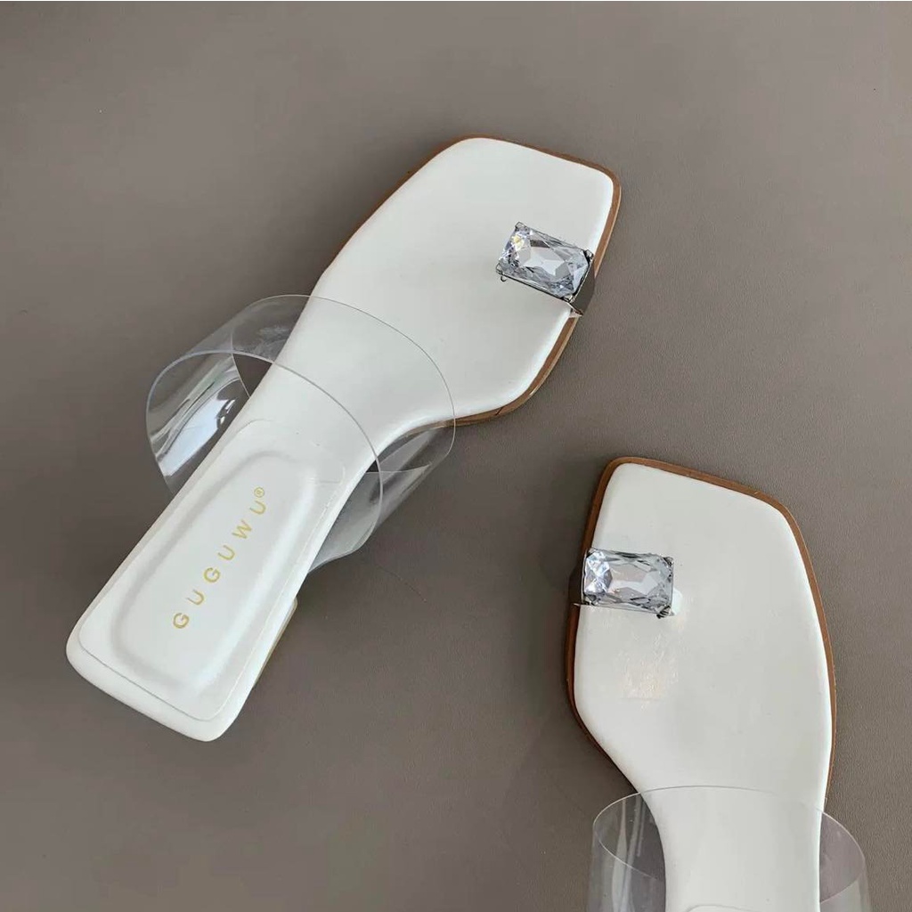 Dép quai trong xỏ ngón đính đá 300-3- Kachi House (FORM TO)