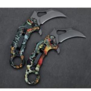 [ Chống Gỉ Cap ] [ RẺ NHẤT SHOPEE] KARAMBIT EDC SƠN CHẮC, 3D NỔI, THÉP KHÔNG GỈ - Hàng Gủi Ngay