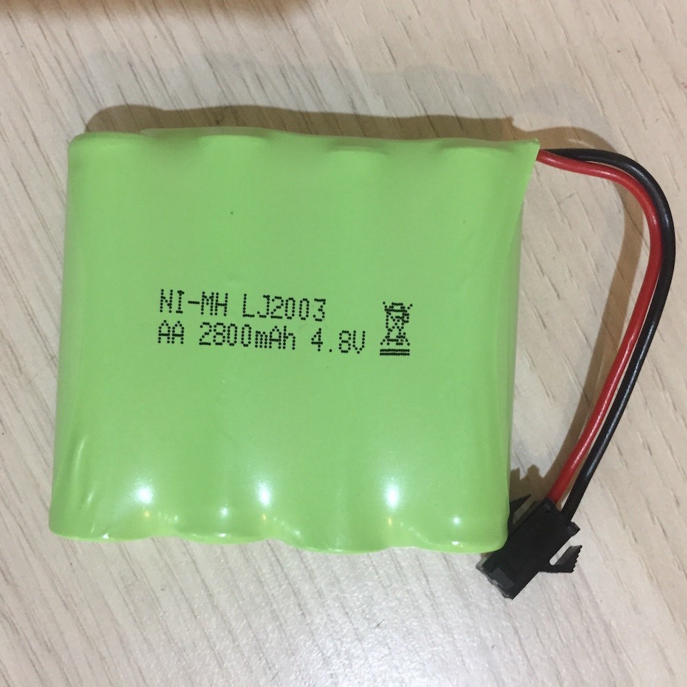 Pin 4.8V - 2800mAh - Ni-Mh - xe điều khiển từ xa