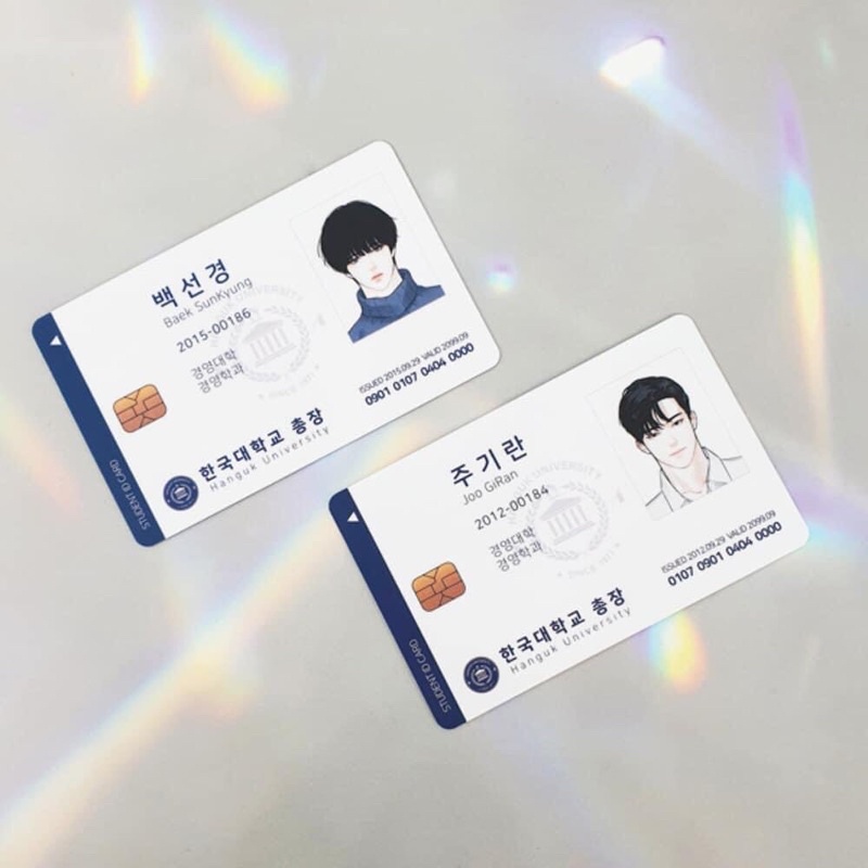 [Dagu Store] [SẴN - SALE] thẻ nhân vật Last step on the way My way with you Bước cuối trên lối về