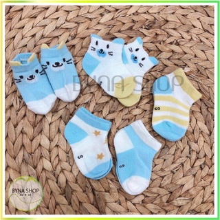 Sét 5 đôi tất lưới cổ ngắn cho Bé