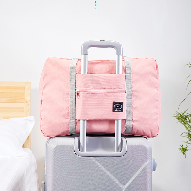 Túi đựng đồ du lịch picnic gấp gọn cài được trên vali kéo - Túi đựng mỹ phẩm đồ du lịch cá nhân chống thấm nước