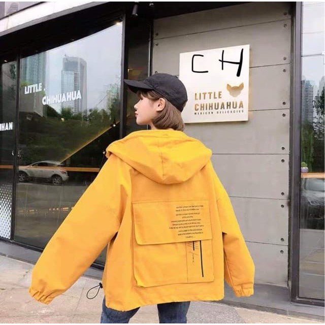Áo khoác kaki túi chữ lưng COH0519 | BigBuy360 - bigbuy360.vn
