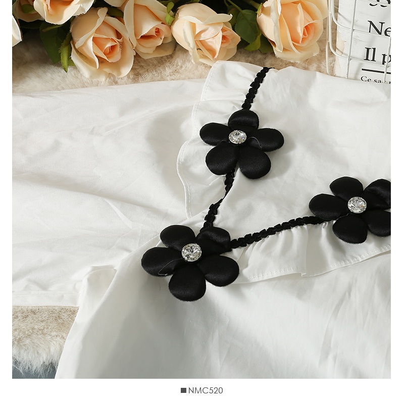 Áo Sơ Mi Nữ Dài Tay Dáng Rộng Phong Cách Hàn Quốc Baju Baju Wanita Lengan Panjang Hàng Mới Có Sẵn