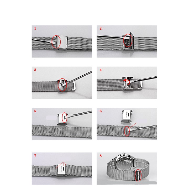 Đồng hồ nam Wwoor thời trang chính hãng dây thép không rỉ SP538 (Nhiều màu) | BigBuy360 - bigbuy360.vn