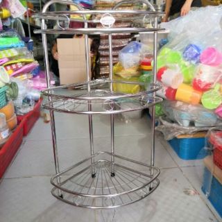Kệ để góc inox 201