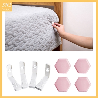 [Shiwaki] 8 Chiếc Giá Đỡ Kẹp Chăn Nệm Chống Trơn Trượt Ga Trải Giường