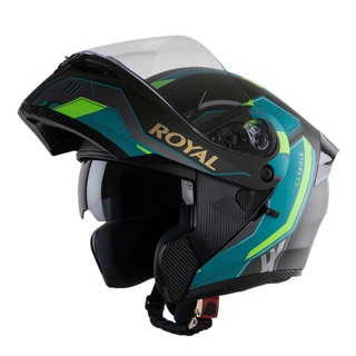 Mũ bão hiểm chính hãng cao cấp Royal m168 lật hàm 2 kính