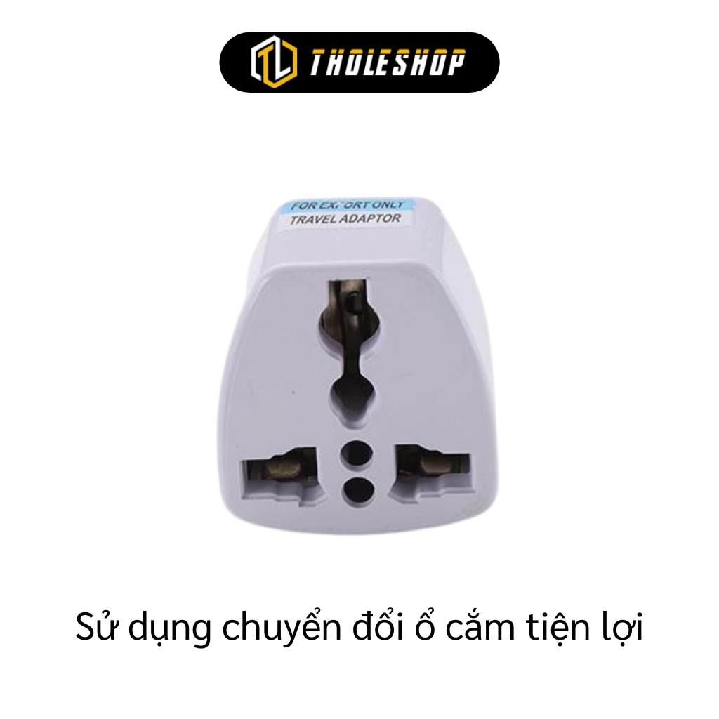 Bộ Chuyển Đổi Ổ Cắm - Phích Chuyển Đổi 3 Chấu Thành 2 Chấu Loại Rẻ, Tuổi Thọ Cao 5790