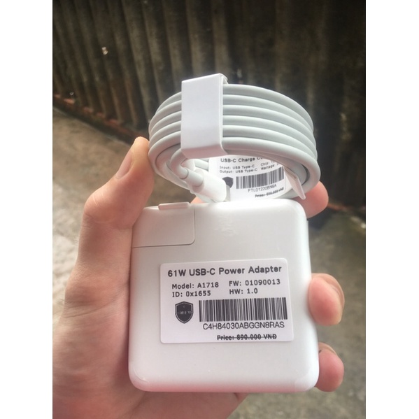 Bộ sạc macbook 61w type C ( chính hãng) | BigBuy360 - bigbuy360.vn