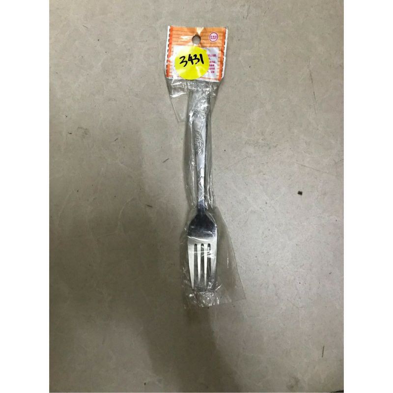 Dĩa inox dài 17cm, nĩa inox