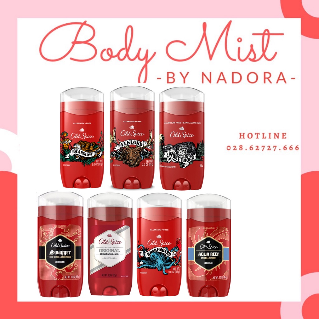 Lăn Khử Mùi Dành Cho Nam - OLD SPICE Deodorant For Men