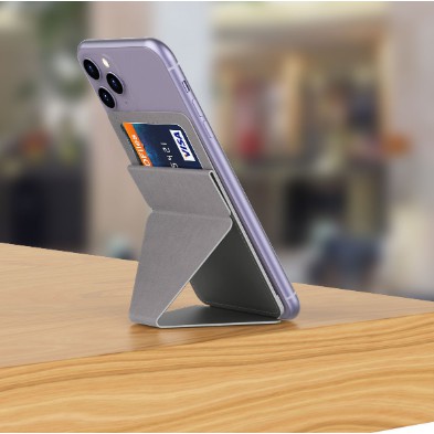 Đế giá đỡ dính sau lưng điện thoại phiên bản gài được thẻ (Phone Stand)