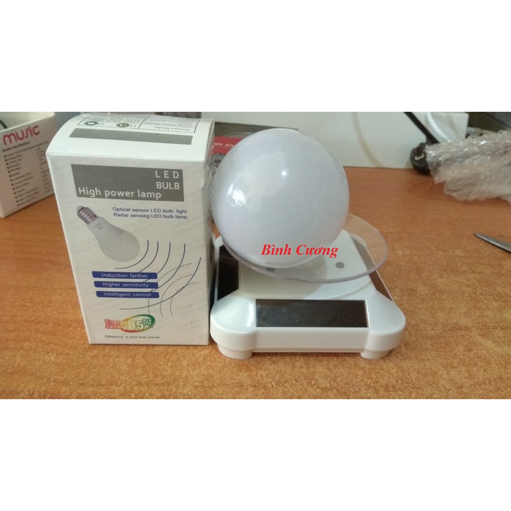 Bóng đèn Radar cảm ứng thông minh tự động bật tắt 5W