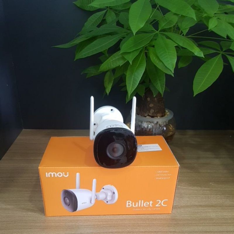 Camera wifi ngoài trời IMOU F22P/ 2022, FullHD1080, hồng ngoại 30m, cảnh báo qua tin nhắn