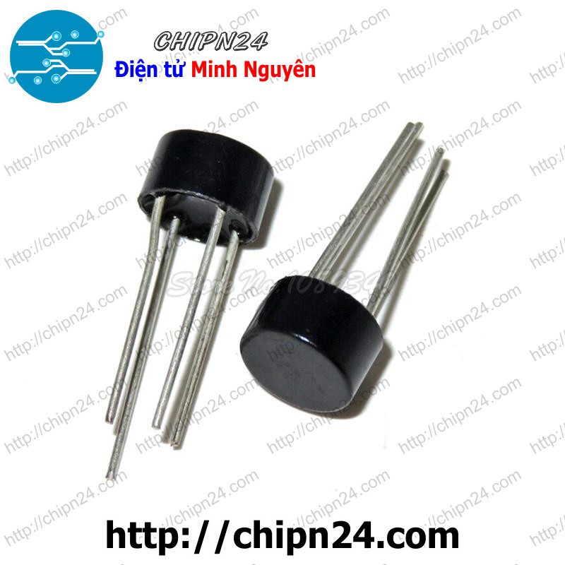 [4 CON] Cầu Diode 2A 1000V 2W10 (2A tròn)