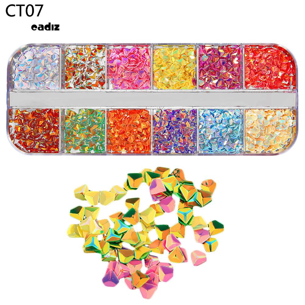 Hộp đá đính móng tay lấp lánh