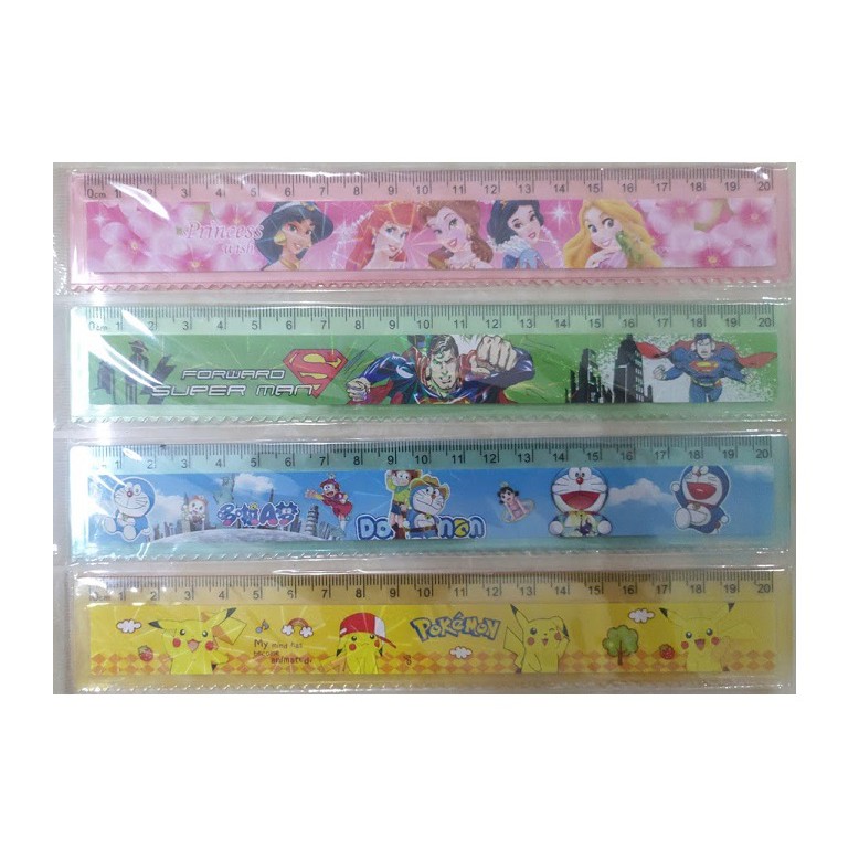 Set 10 cây thước 20cm /15cm