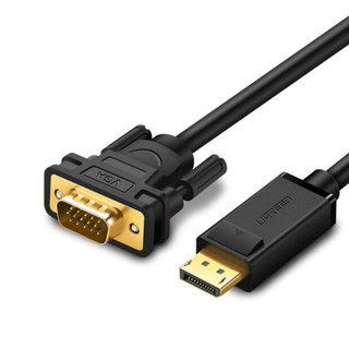 Cáp chuyển đổi displayport sang vga dài 2m + 3m - ugreen 10235, 10236
