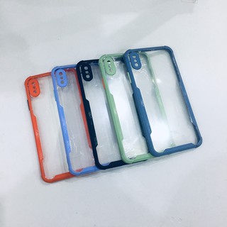 Ốp chống sốc viền màu dành cho Iphone 7Plus/8Plus, XsMax