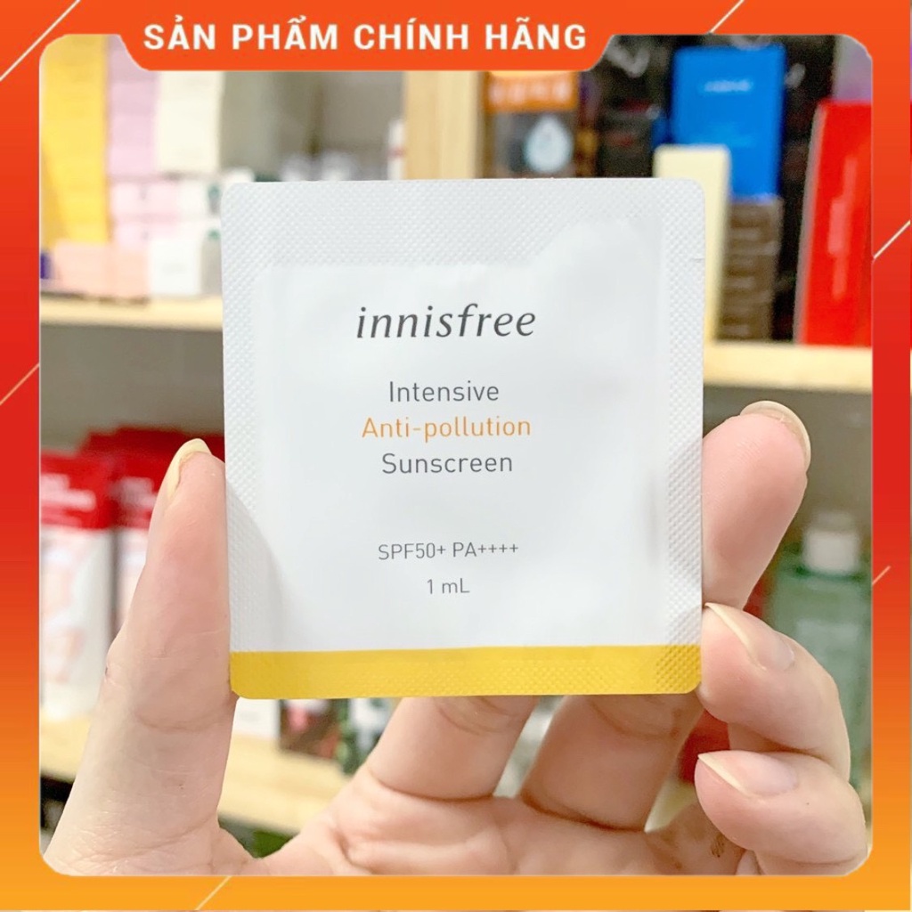 Kem chống nắng Innisfree Intensive Anti Pollution Sunscreen SPF50+ PA++++ SAMPLE 1mL