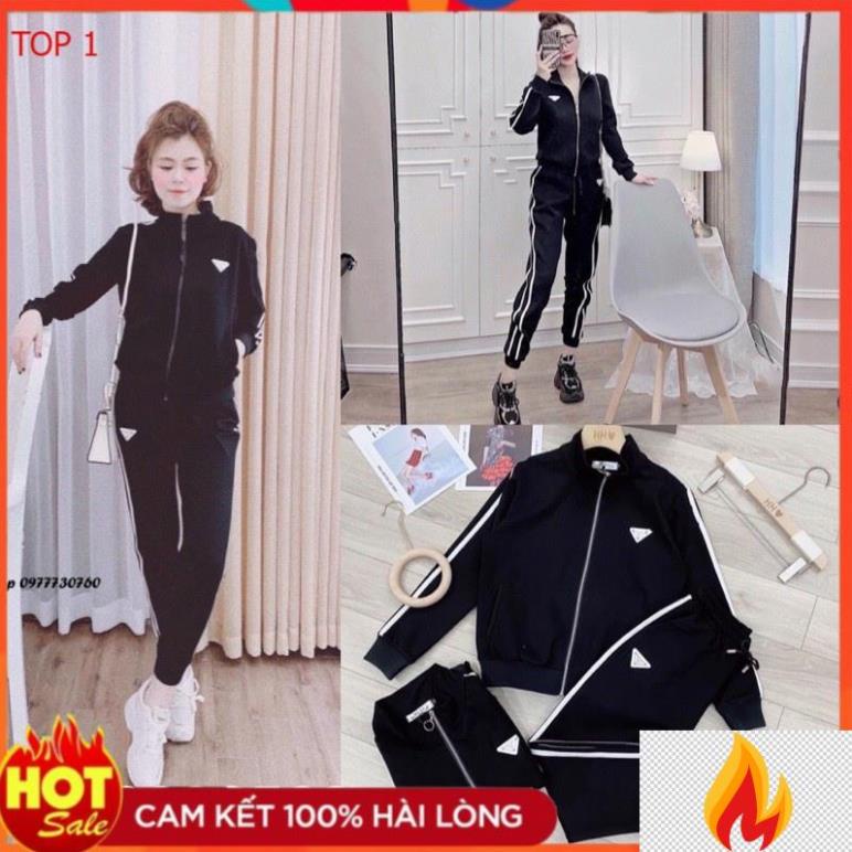 Bộ thể thao nữ thu đông có logo chất umi xịn không bai không xù( ảnh thật) -KJG()* | BigBuy360 - bigbuy360.vn