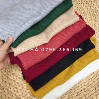 Áo len cổ 3p