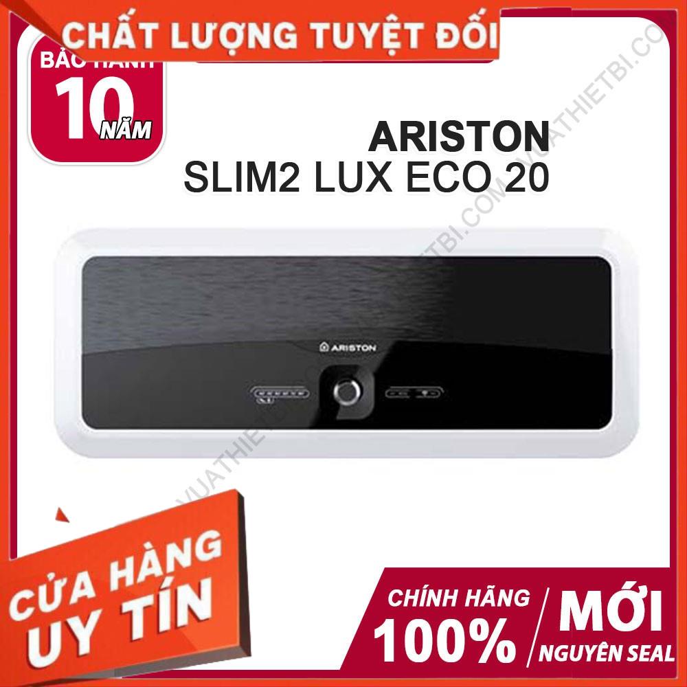 (NOWSHIP)BÌNH NÓNG LẠNH ARISTON SLIM2 LUX ECO 20 Lít- SL2 20 LUX ECO CHÍNH HÃNG -MÁY NƯỚC NÓNG