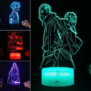 Đèn ngủ cảm ứng hình nhân vật hoạt hình Tokyo Manji Gang Mikey bằng acrylic cổng USB