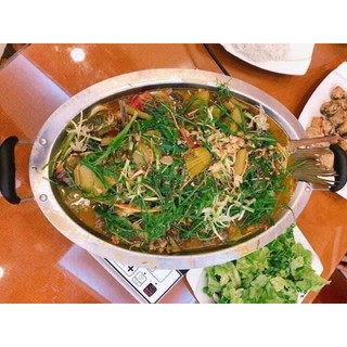 Khay cá om dưa