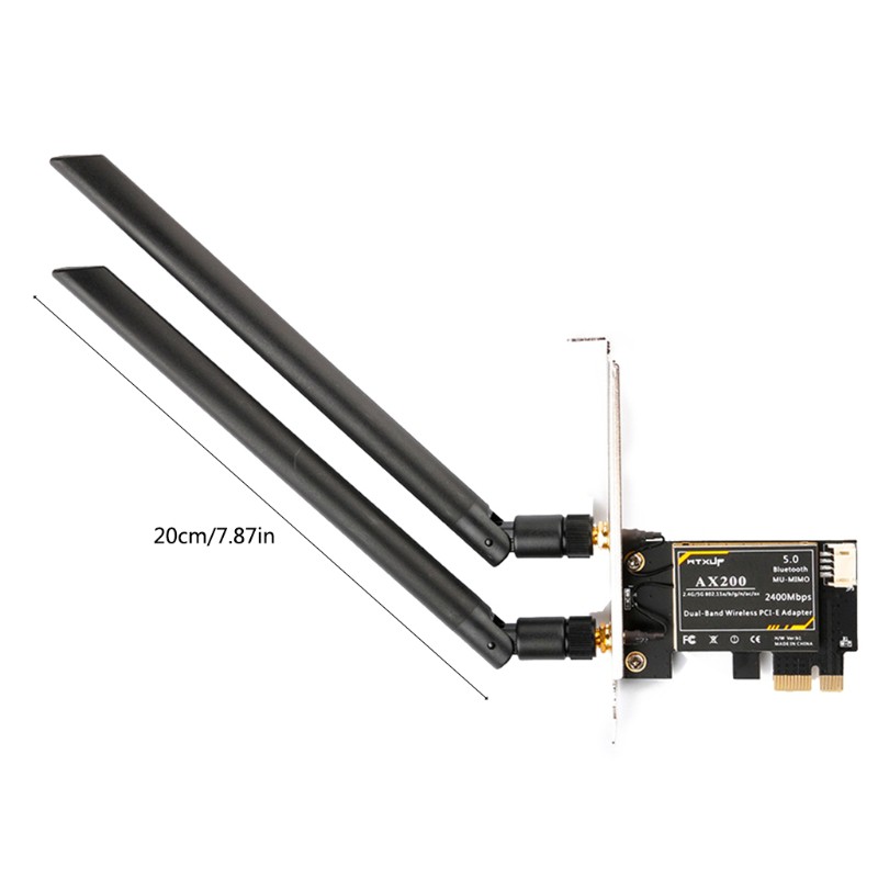 Card Mạng Không Dây Cre New Ax200 Wifi 5g Pci-E