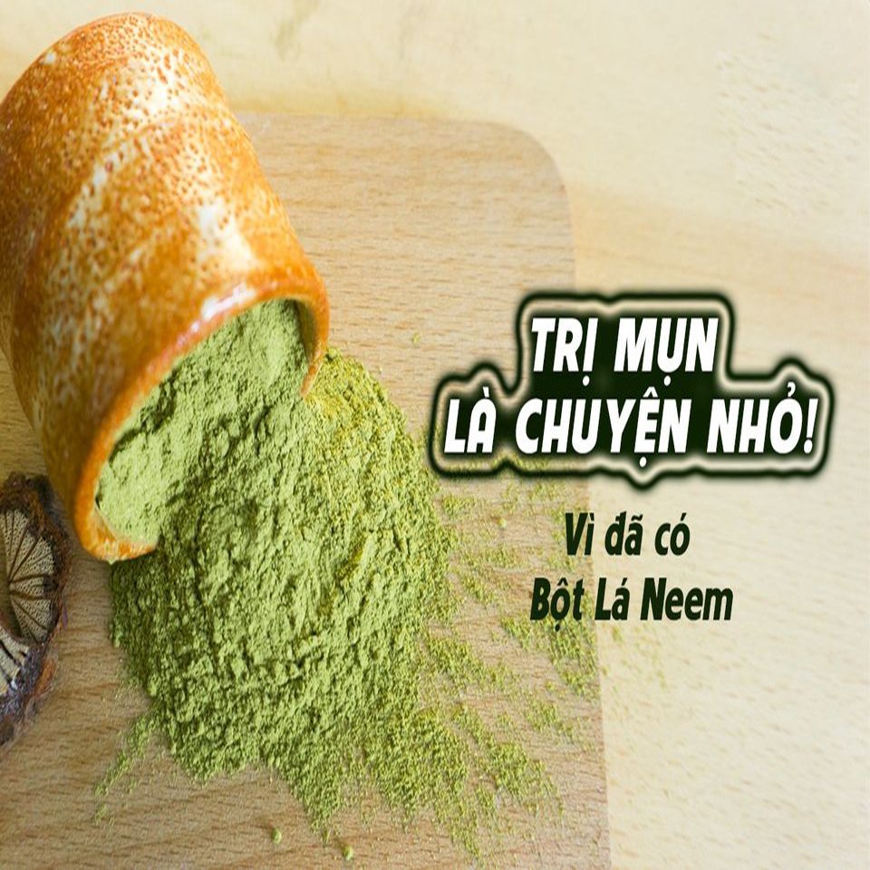 Bột Lá Neem Ấn Độ 100g Đẹp Da, Sạch Mụn