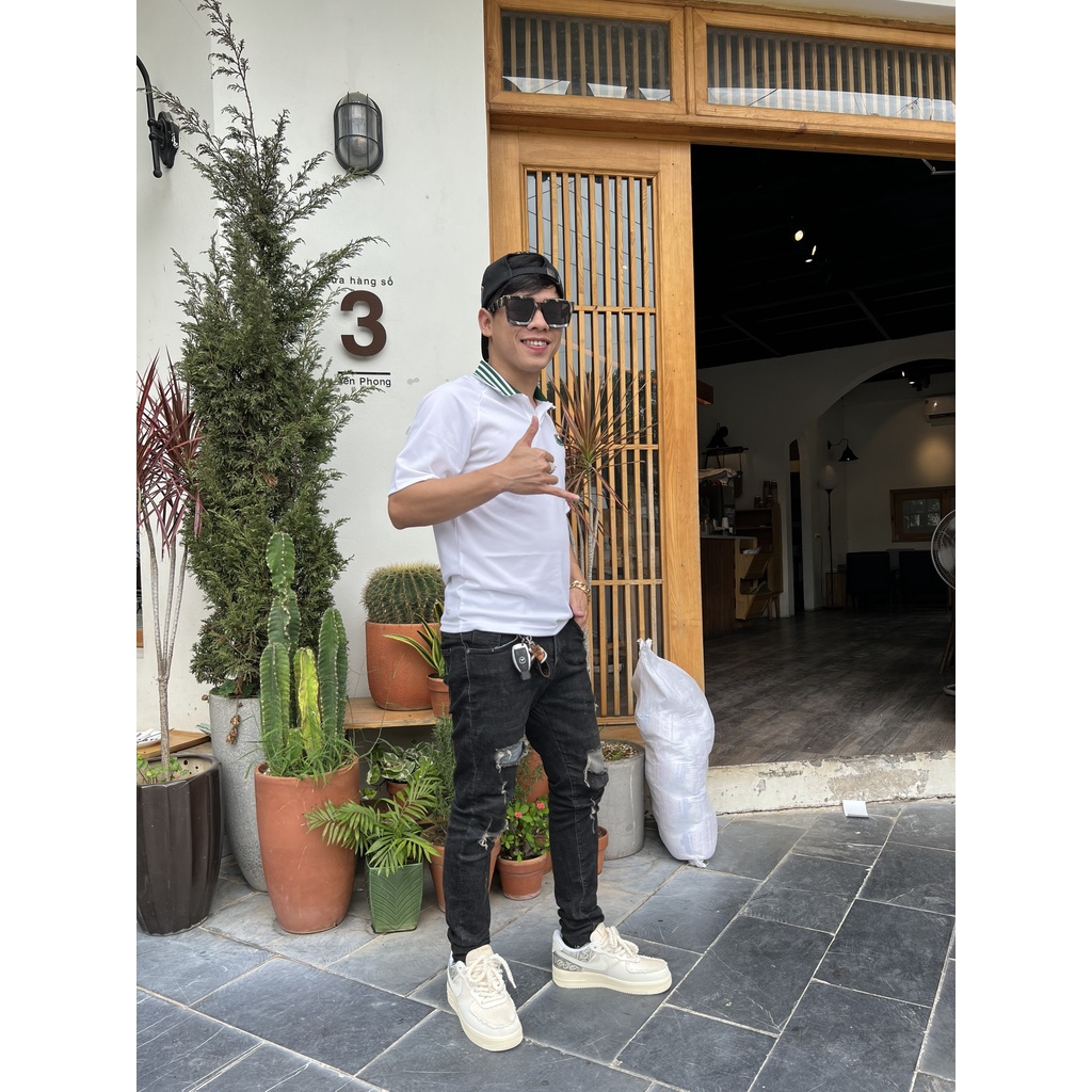 Giày Thể Thao Nam Nữ Sneaker AF1 Bigbang, Giày Gót Thổ Cẩm, Giày Dây Thừng