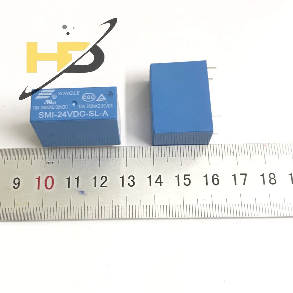 Relay 10A 24V SMI-24VDC-SL-A Songle Hình Chữ Nhật 4 Chân Loại Tốt