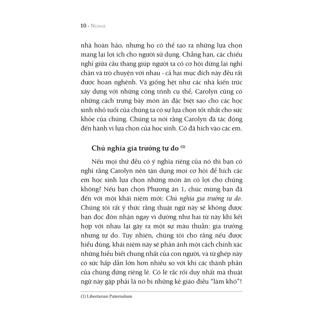 Sách-Cú hích Nudge Richard H.THALER&amp;CASS R.SUNSTEIN