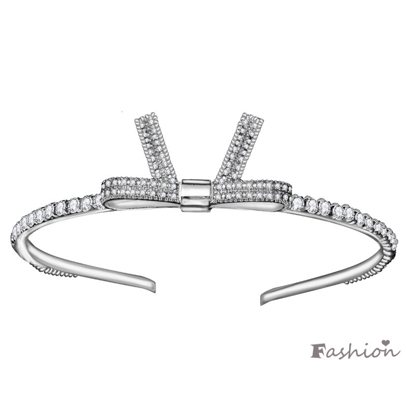 Băng Đô Hình Vương Miện Đính Đá Lấp Lánh Thời Trang Mới