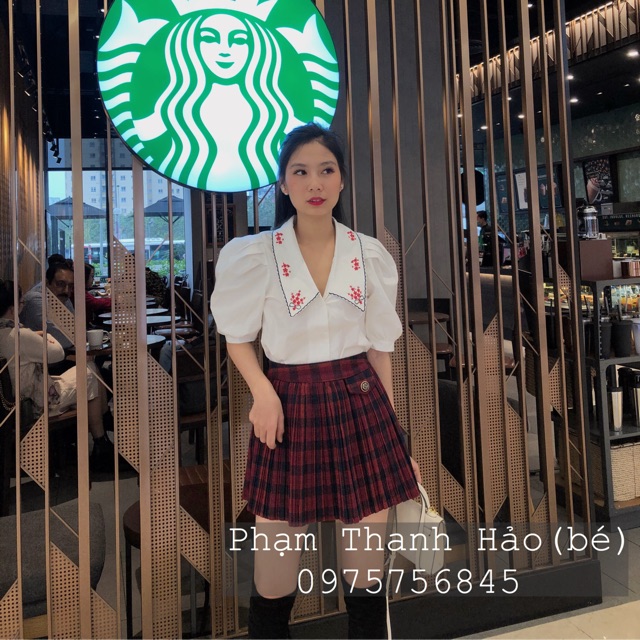 (Ảnh thật) Áo sơmi