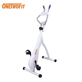 OneTwoFit Xe đạp tập Magnetron với 3 mức độ dốc được điều chỉnh và 8 mức độ kháng từ có thể điều chỉnh OT121G