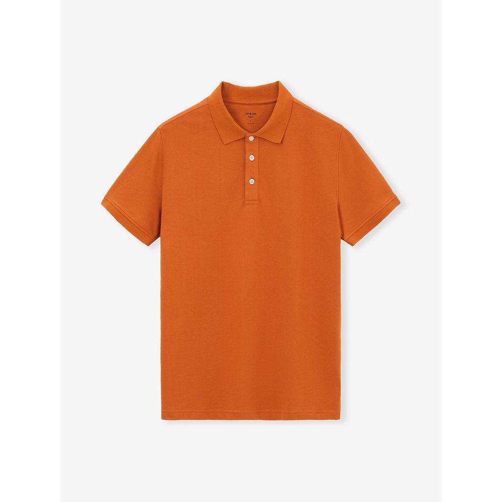 Áo polo nam ONOFF mềm mại, khô thoáng - S77TP2145003