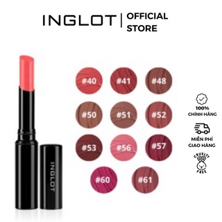 Son kem dạng thỏi dưỡng môi Slim Gel Lipstick Inglot (1.8g)