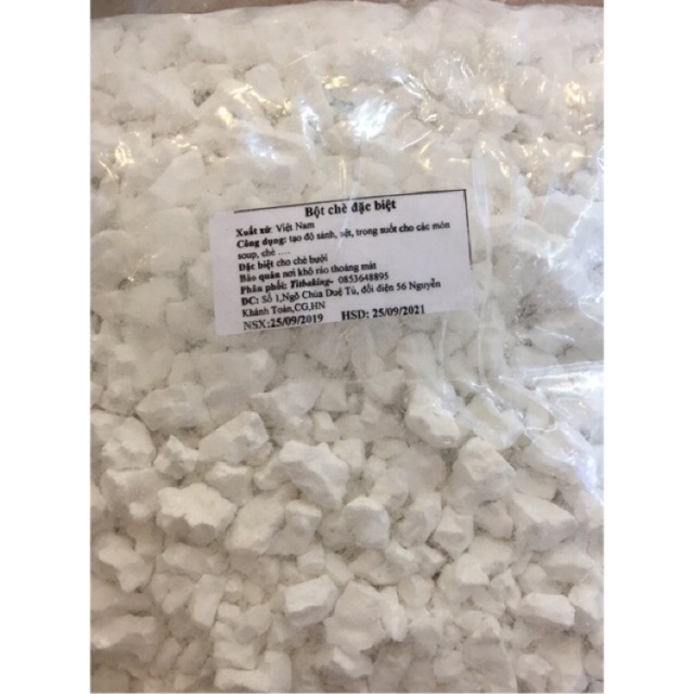 Bột viên chuyên dụng khuấy chè gói 1kg (bột làm sánh chè bưởi, chè truyền thống)