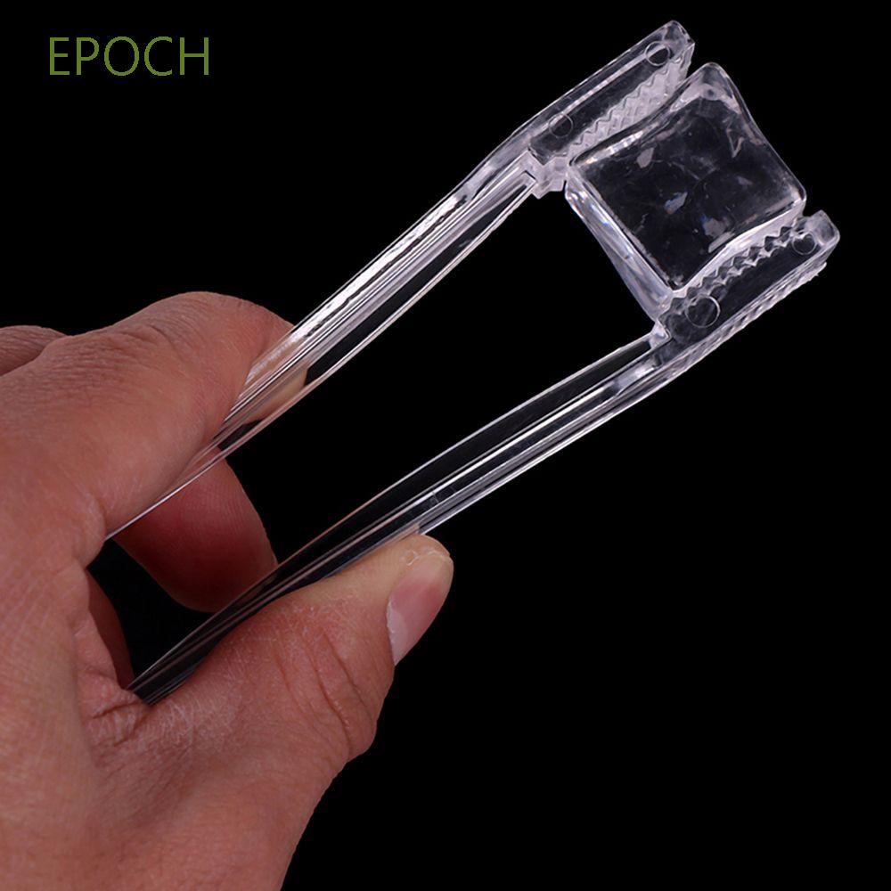 Epoch 1 Kẹp Gắp Thức Ăn Bằng Nhựa Trong Suốt Có Thể Tái Sử Dụng