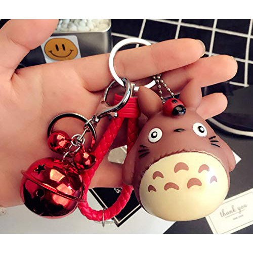 Móc khoá totoro kèm chuông MKC1 móc khoá cute móc khoá dễ thương