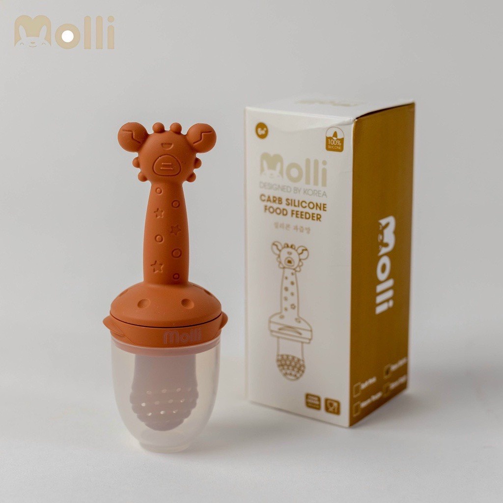 Túi nhai Moli đa năng silicon hình cua cho bé